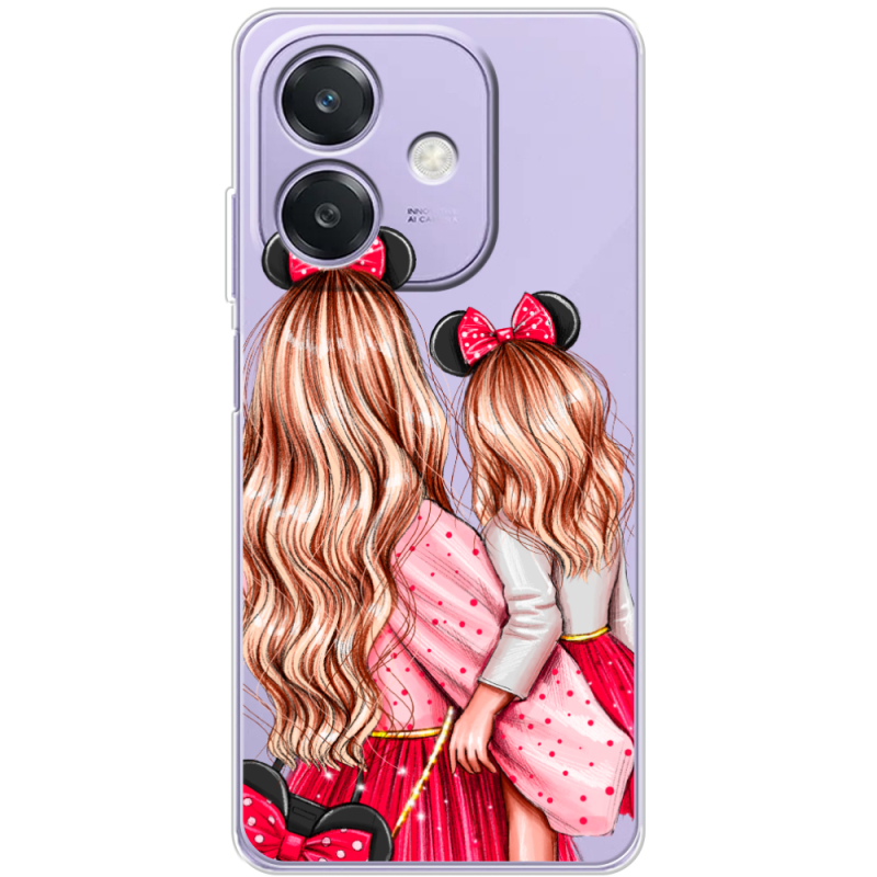 Прозорий чохол BoxFace OPPO A40m Mouse Girls