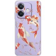 Прозорий чохол BoxFace OPPO A40m Japanese Koi Fish