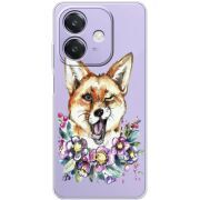 Прозорий чохол BoxFace OPPO A40m Winking Fox