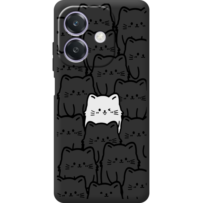 Чорний чохол BoxFace Oppo A40m 