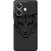 Чорний чохол BoxFace Oppo A40m Tiger