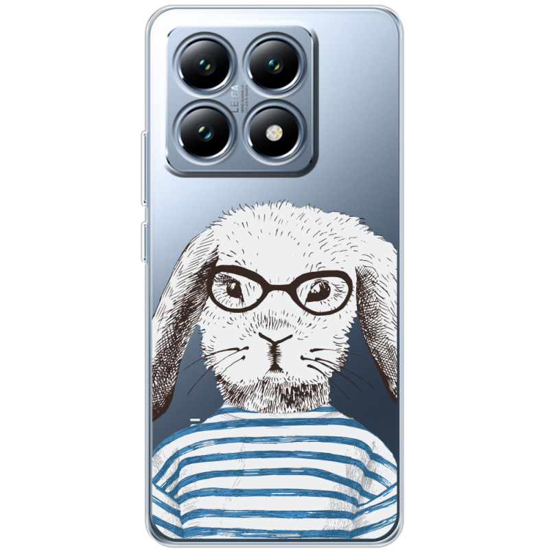 Прозорий чохол BoxFace Xiaomi 14T Pro MR. Rabbit