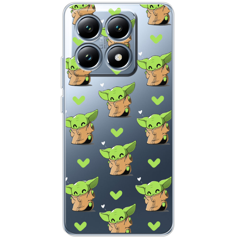 Прозорий чохол BoxFace Xiaomi 14T Pro Pattern Baby Yoda