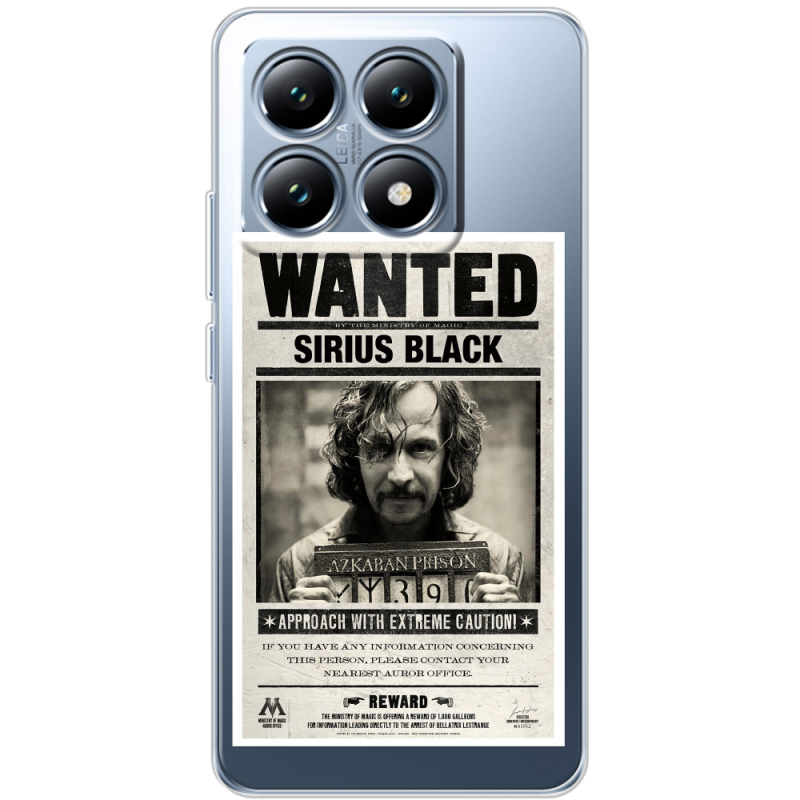 Прозорий чохол BoxFace Xiaomi 14T Pro Sirius Black