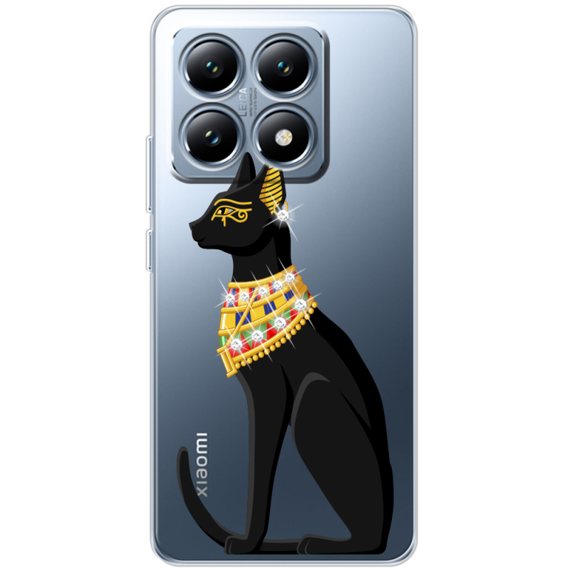 Чохол зі стразами Xiaomi 14T Pro Egipet Cat