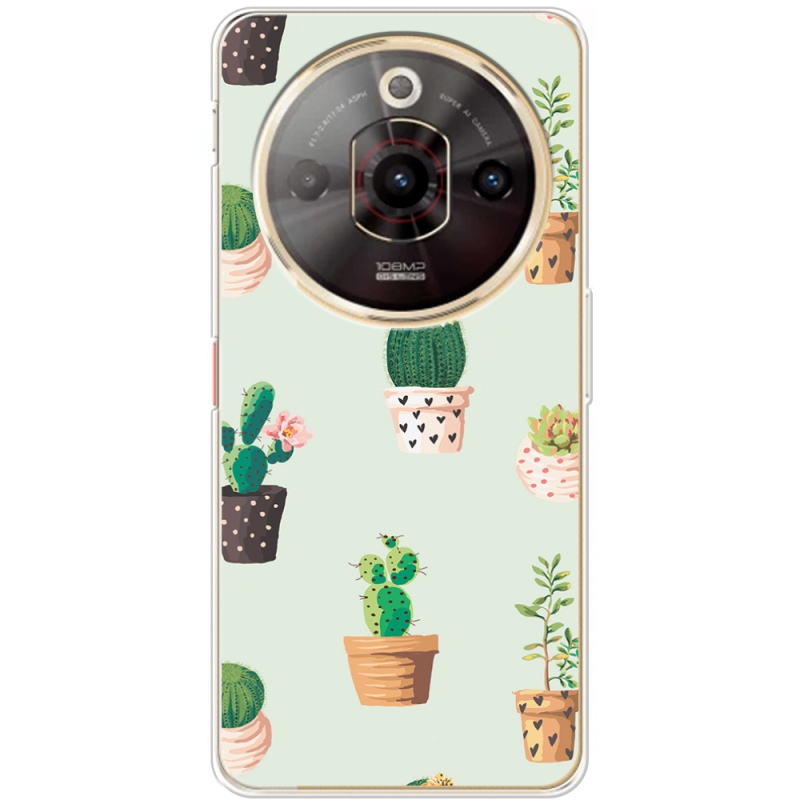 Чохол BoxFace Nubia Focus Pro L-green Cacti