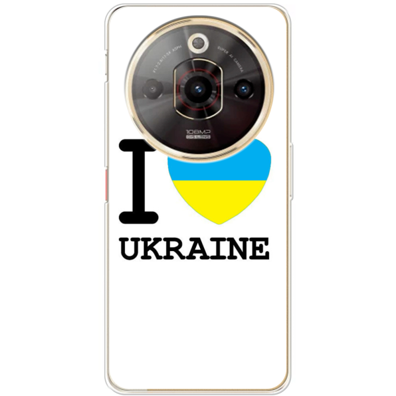 Чохол BoxFace Nubia Focus Pro I love Ukraine