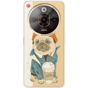 Прозорий чохол BoxFace Nubia Focus Pro Dog Coffeeman