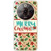 Прозорий чохол BoxFace Nubia Focus Pro Vintage Christmas Pattern