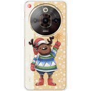 Прозорий чохол BoxFace Nubia Focus Pro Christmas Deer with Snow