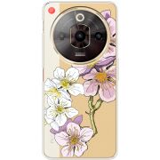 Прозорий чохол BoxFace Nubia Focus Pro Cherry Blossom