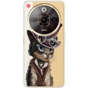 Прозорий чохол BoxFace Nubia Focus Pro Steampunk Cat