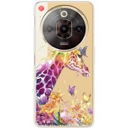 Прозорий чохол BoxFace Nubia Focus Pro Colorful Giraffe