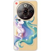 Чохол зі стразами Nubia Focus Pro Unicorn Queen