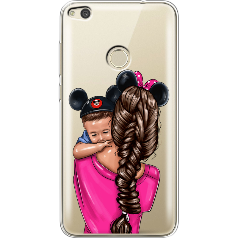 Прозрачный чехол Uprint Huawei P8 Lite 2017 Mouse Mommy