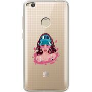 Прозрачный чехол Uprint Huawei P8 Lite 2017 Selena Gomez