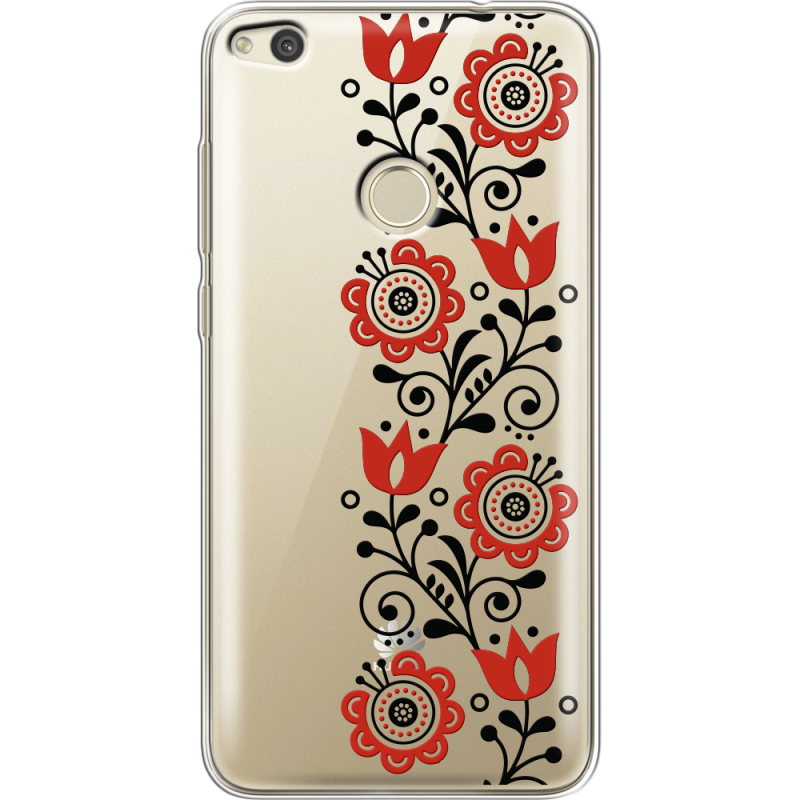 Прозрачный чехол Uprint Huawei P8 Lite 2017 Ethno Ornament