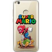 Прозрачный чехол Uprint Huawei P8 Lite 2017 Super Mario
