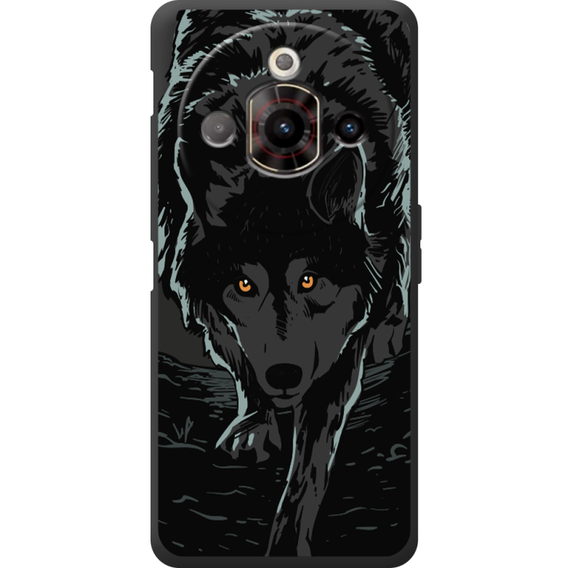 Чорний чохол BoxFace Nubia Focus Pro Wolf