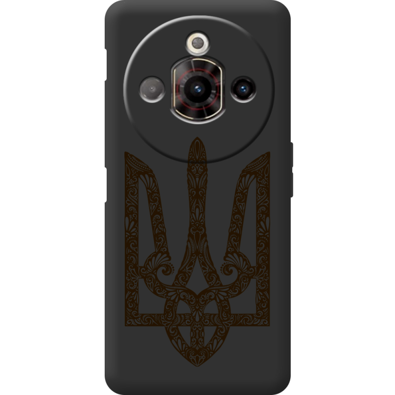 Чорний чохол BoxFace Nubia Focus Pro Ukrainian Trident