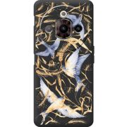 Чорний чохол BoxFace Nubia Focus Pro Ластівки