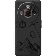 Чорний чохол BoxFace Nubia Focus Pro Mountains