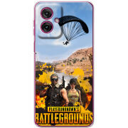 Чохол BoxFace Motorola G55 Pubg parachute