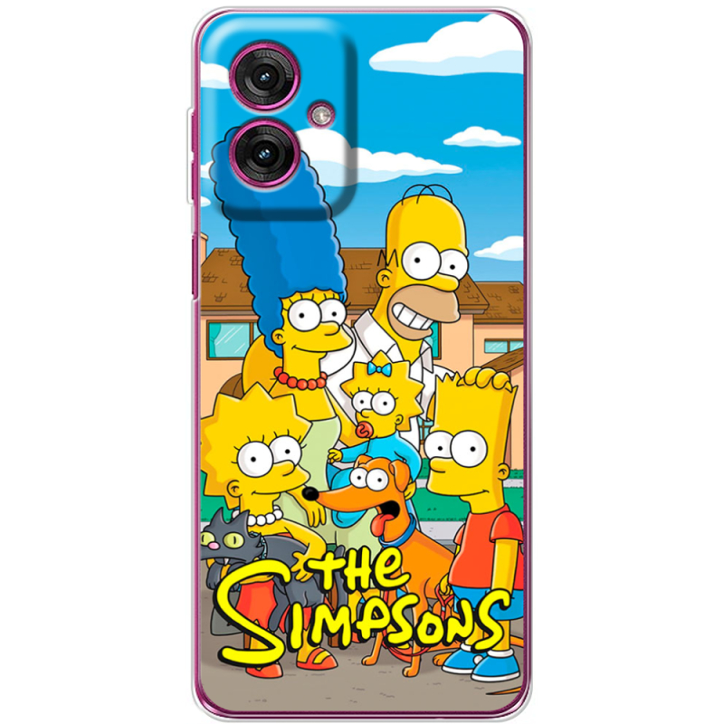 Чохол BoxFace Motorola G55 The Simpsons