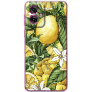 Чохол BoxFace Motorola G55 Lemon Pattern