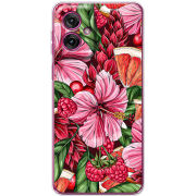 Чохол BoxFace Motorola G55 Tropical Flowers