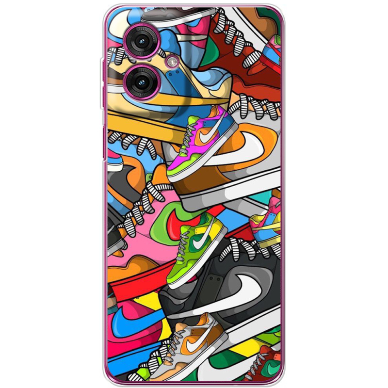 Чохол BoxFace Motorola G55 Sneakers