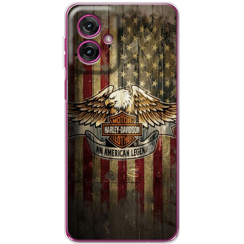 Чохол BoxFace Motorola G55 Harley An American Legend