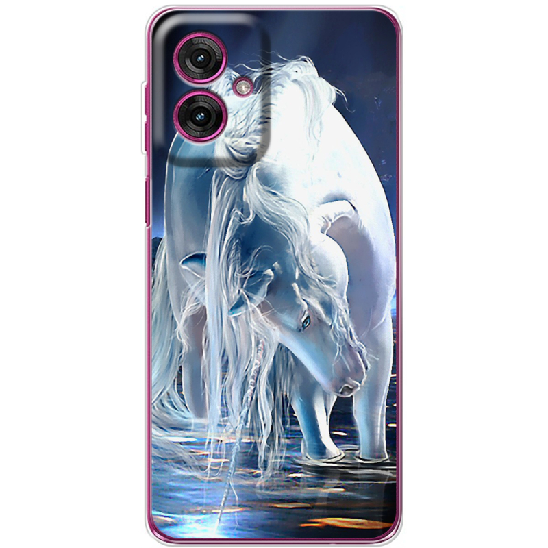 Чохол BoxFace Motorola G55 White Horse