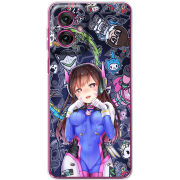 Чохол BoxFace Motorola G55 Overwatch D.VA