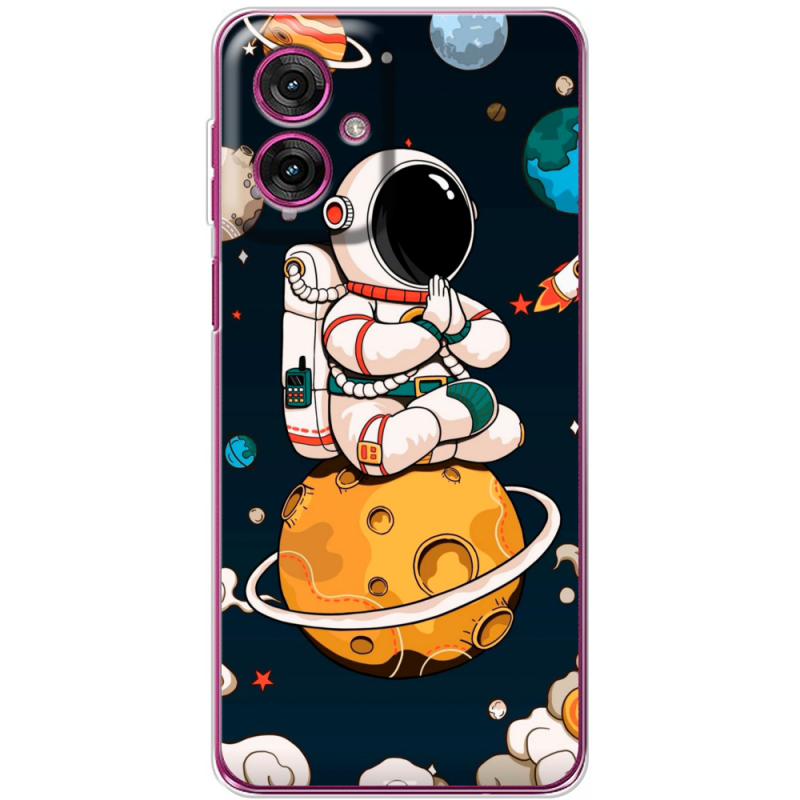 Чохол BoxFace Motorola G55 Astronaut