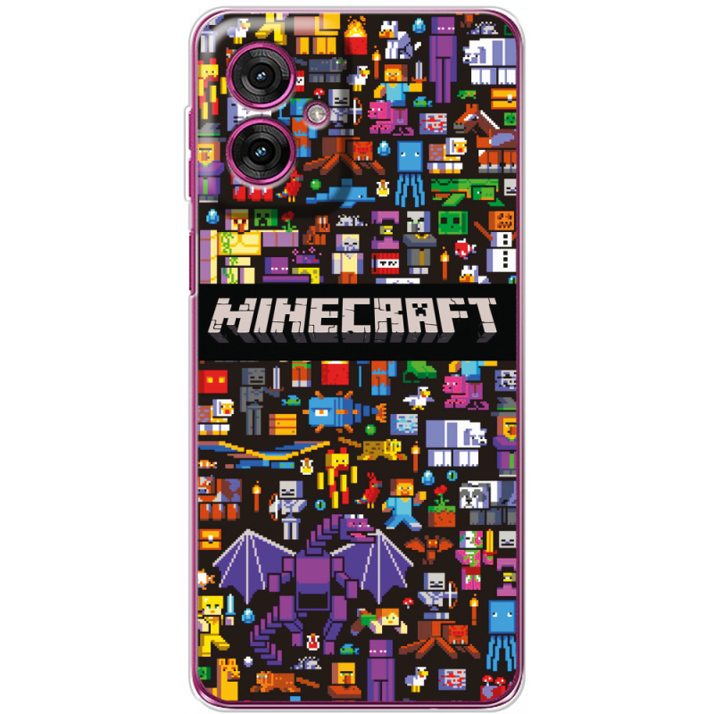 Чохол BoxFace Motorola G55 Minecraft Mobbery