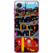 Чохол BoxFace Motorola G55 Minecraft Lode Runner