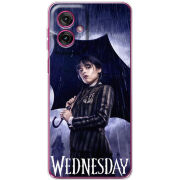 Чохол BoxFace Motorola G55 Wednesday Addams