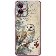 Чохол BoxFace Motorola G55 Christmas Owl