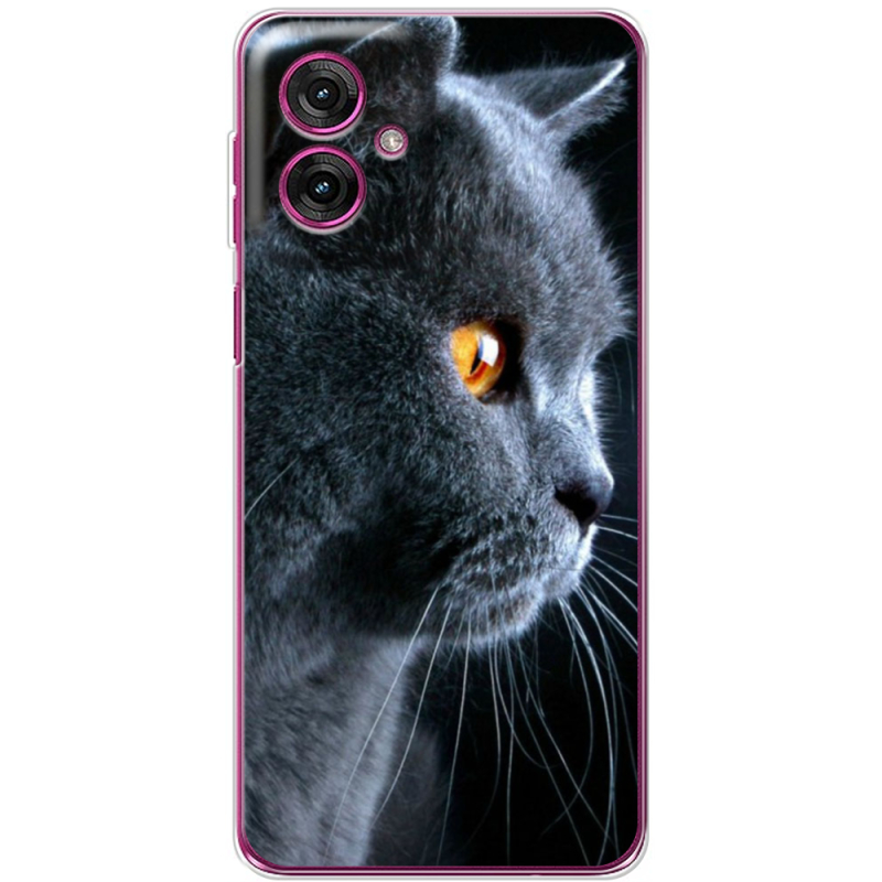 Чохол BoxFace Motorola G55 English cat