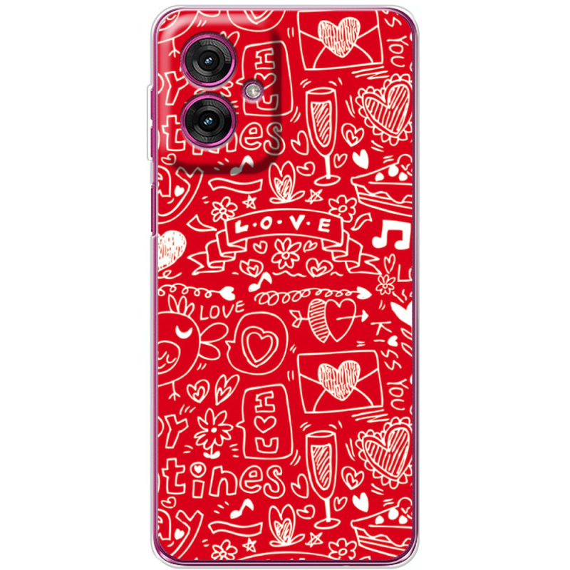 Чохол BoxFace Motorola G55 Happy Valentines