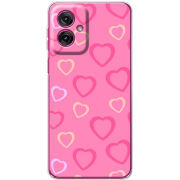 Чохол BoxFace Motorola G55 Sugar Hearts