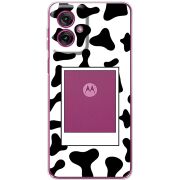 Прозорий чохол BoxFace Motorola G55 Cow