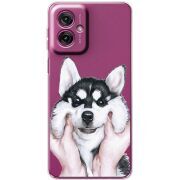 Прозорий чохол BoxFace Motorola G55 Husky