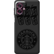 Чорний чохол BoxFace Motorola G55 Black Coffee