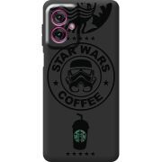 Чорний чохол BoxFace Motorola G55 Dark Coffee