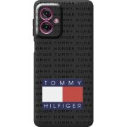 Чорний чохол BoxFace Motorola G55 Tommy Print