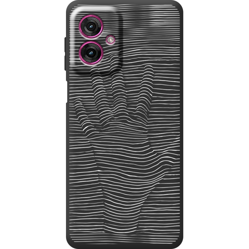 Чорний чохол BoxFace Motorola G55 Optical Hand