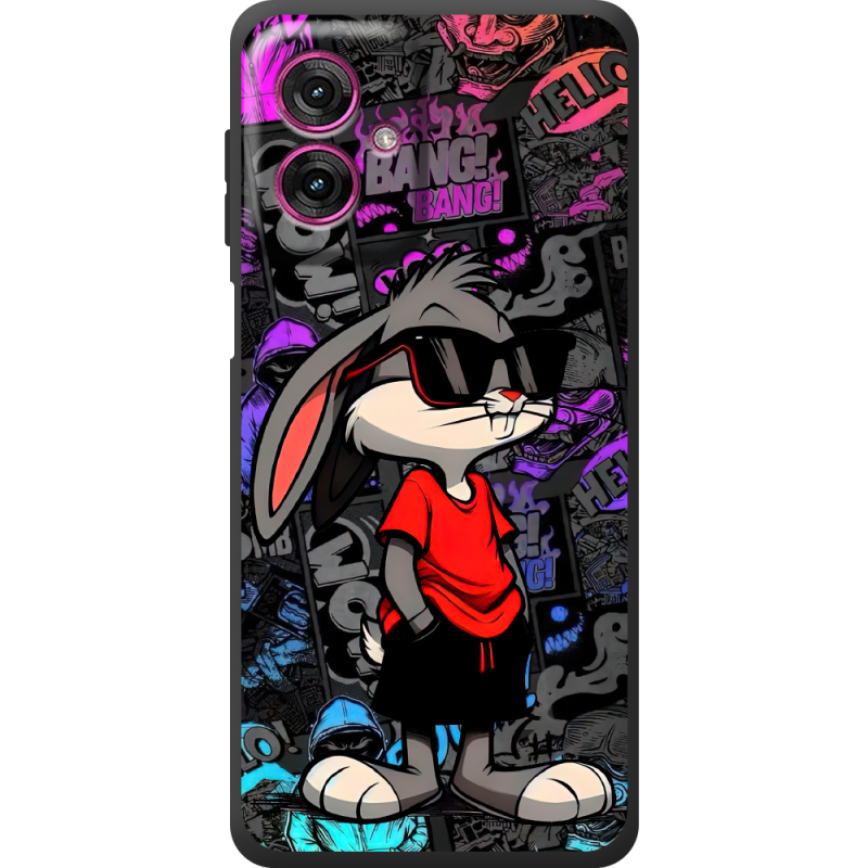 Чорний чохол BoxFace Motorola G55 Малий вухань