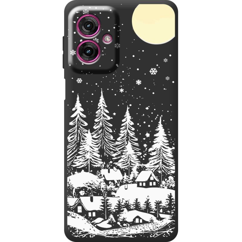 Чорний чохол BoxFace Motorola G55 